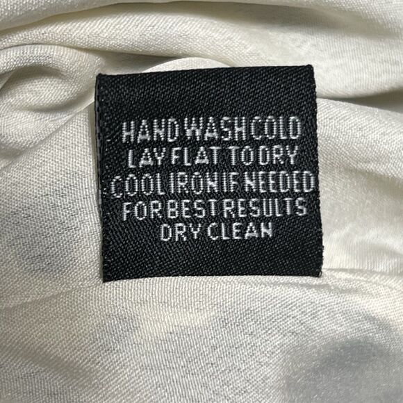 W118 Walter Baker Top Blouse Womens L Multi Tie Front Animal Print Boat Neck NWT - Picture 10 of 17